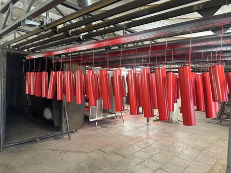 Производим и окрашиваем: