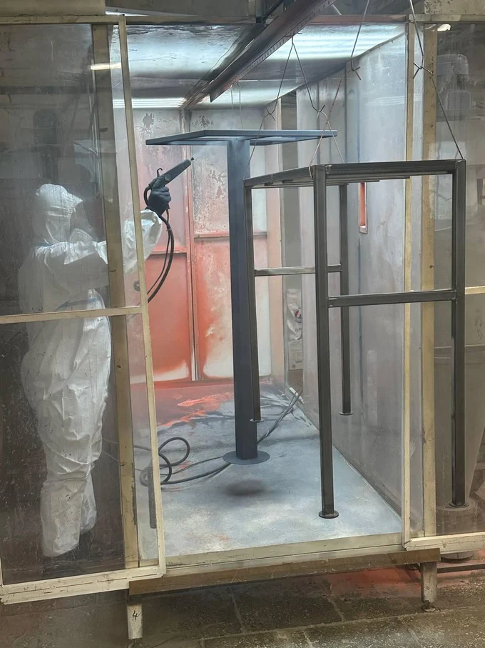 Производим и окрашиваем: